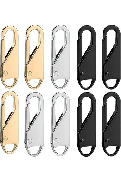 ELECDON Zipper Pull Replacement, Detachable Zipper Pull Tabs for Luggage Clot...