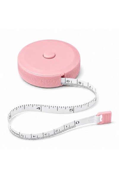 SoftGün Soft Tape Measure Retractable Body Sewing Tailor Measuring Tape Pink