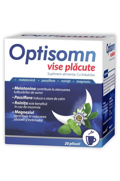 Zdrovit Optisomn vise plăcute, Zdrovit, 20 plicuri