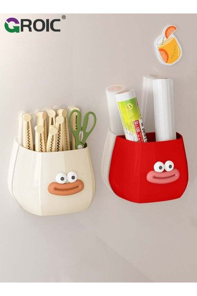 Generic 2Pcs Magnetic Storage Box, Refrigerator Organizer and Desktop Pen Hol...