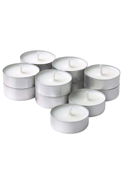 Generic Scented Tealight, Sandalwood & Patchouli, 3.5 hr – 12 Pack