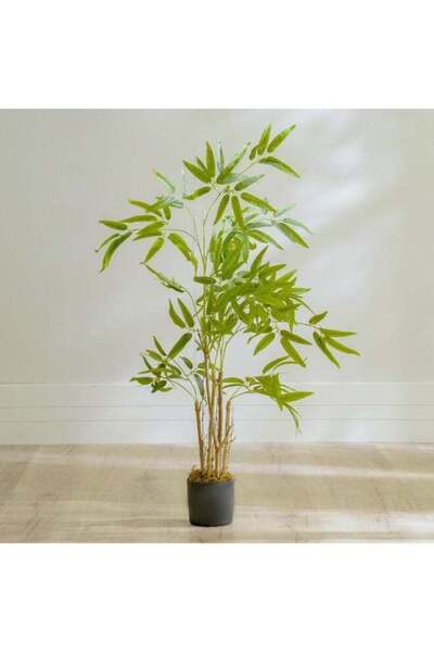 Generic Nature Bamboo Plant | Decorative Plastic Plant Décor | Uv Resistant F...
