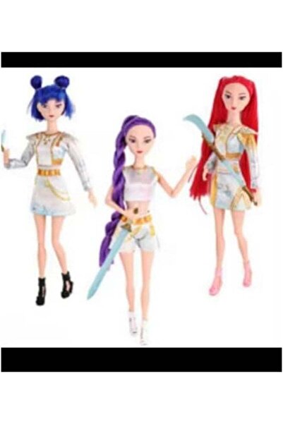 Generic K-Pop Star Collectible Doll Set of 3