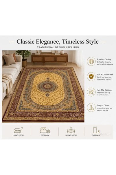 Generic 140x200cm Bohemian Vintage Style Indoor Living Room/Outdoor Camping B...