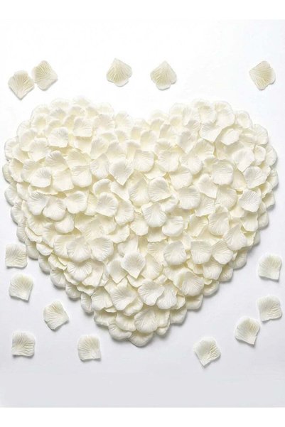 Generic 2000 PCS Artificial Rose Petals, 5x5 cm Fake Flower Petals, Romantic ...