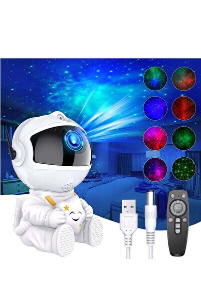 Generic Portable Astronaut Star Projector, Magnetic Detachable Nebula Galaxy ...