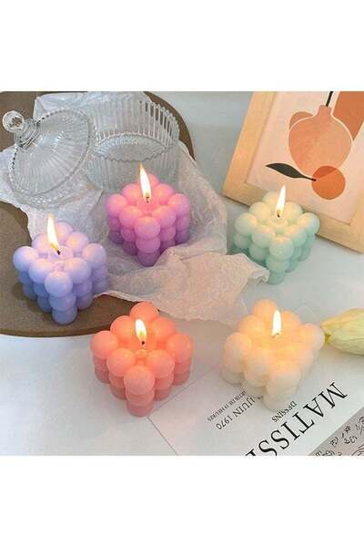Generic 5 Pack Scented Candles, Fragrance Bubble Shaped Candles, Floating She...