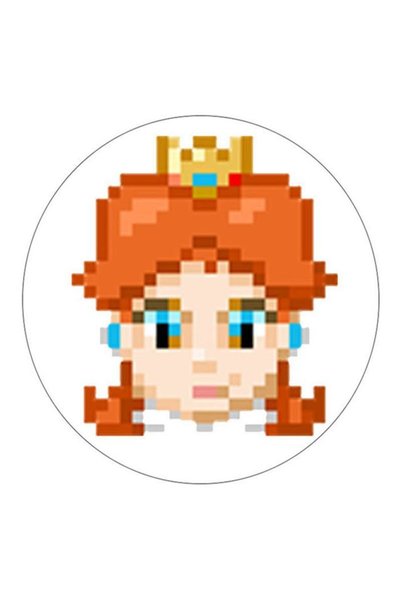 Generic Super Mario Printed Fridge Magnet Orange/Blue/Gold