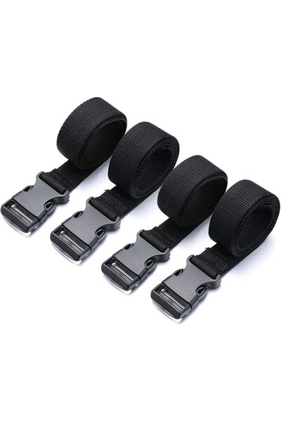 GENERAL E-outstanding Backpack Accessory Strap 4PCS 1.5x40Inch Black Utility ...