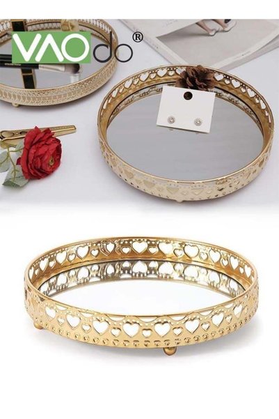 Generic Mirrored Tray, Decorative Mirror for Perfume Organizer, Jewelry Dress...