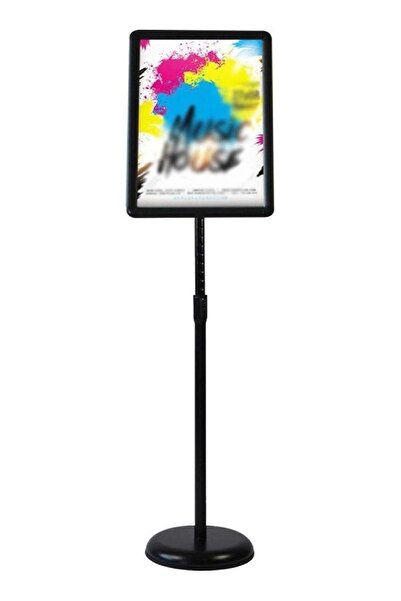Generic Adjustable Sign Holder, Standing Floor Sign Stand, Both Vertical & Ho...