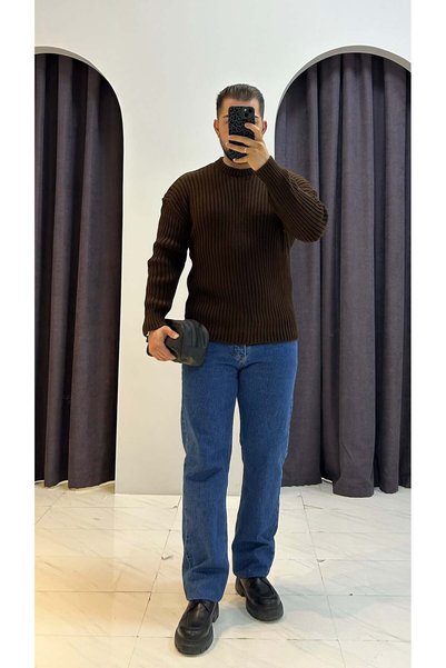 MERVENS Basic Crew Neck Knitwear