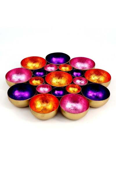 Generic Metal Flower Tealight Design Holder