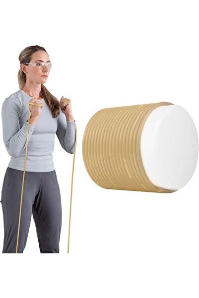 THERABAND TheraBnad Professional Latex Resistance Tubes, 25 Foot Box of Tubin...