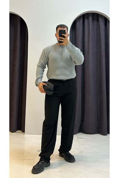MERVENS Basic Crew Neck Knitwear