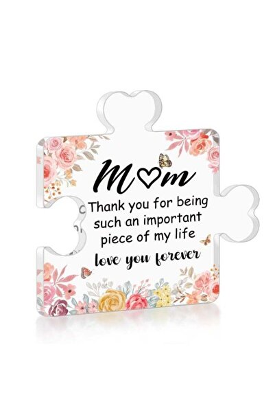 Generic Acrylic Block Puzzle, Plaque Decorations for Wife Mothers, Brother Gi...