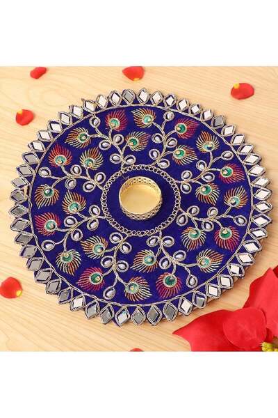 Generic Madhoor Beaded Decorative Tealight Candle Holder for Diwali, Weddings...