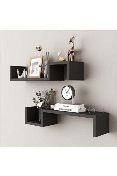 Generic 2PCS Floating Wall Shelves, Floating Shelves Wall Mounted, Sturdy Rus...