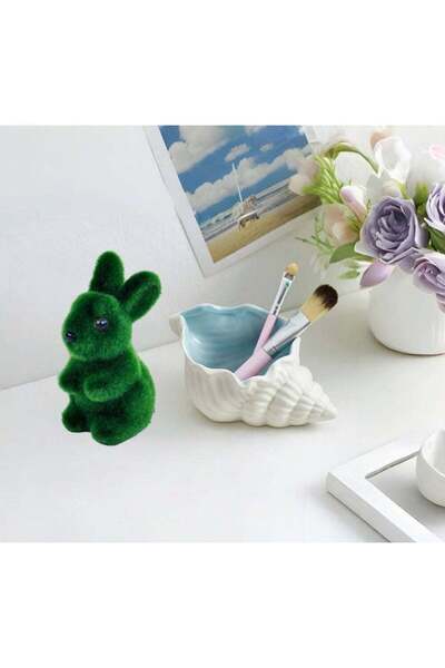 Generic Ceramic Jewelry Dish Trinket Tray Conch Style Ring Dish Earrings Cand...