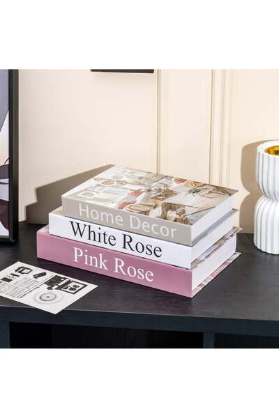 Generic 3Pcs Decorative Books,Fake Books For Home Decor,Aesthetic Books For R...