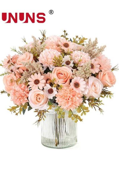 Generic Artificial Flowers,Artificial Plants Like Real Artificial Bouquet 3 P...