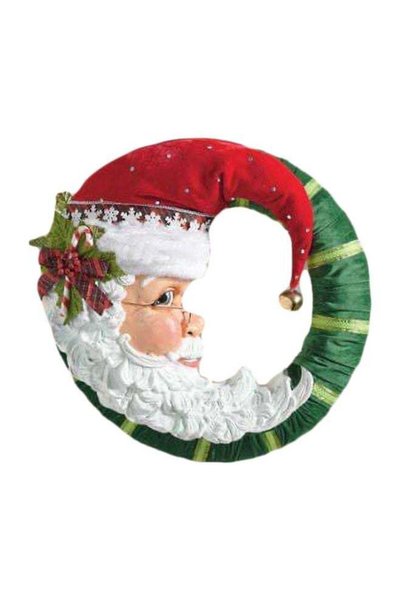 Generic Stand-Alone Santa Claus Pendant Green/Red/White 30×5×30cm