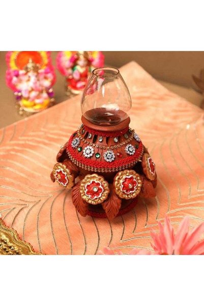 Generic Multicolour Akhas Diya