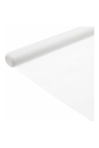 Generic Anti-Slip Rug Underlay, White Textured Mesh, 67.5×200 cm