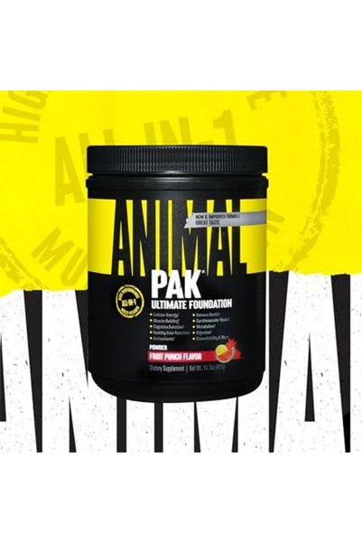 Animal Pak Ultimate Foundation Powder, Fruit Punch Flavor, 417g