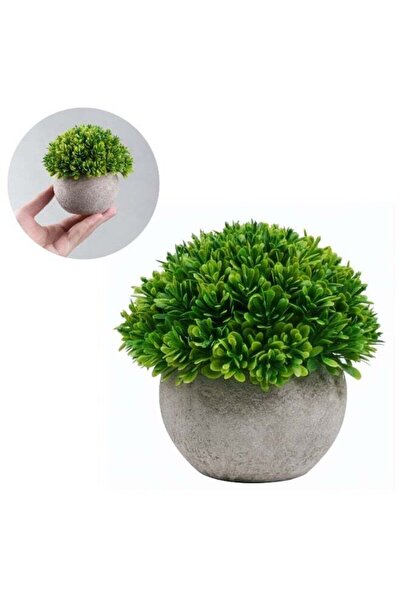 Generic Small Artificial Plant with Pot Realistic Nordic Faux Potted Greenery...
