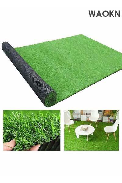Generic Realistic Artificial Grass Rug – Indoor & Outdoor Dog-Friendly Turf M...