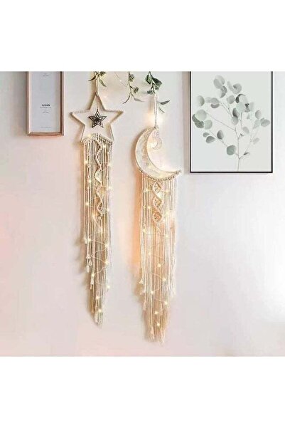 Generic "Source Factory | Islamic Crescent & Star Handwoven Wall Hanging - Ta...