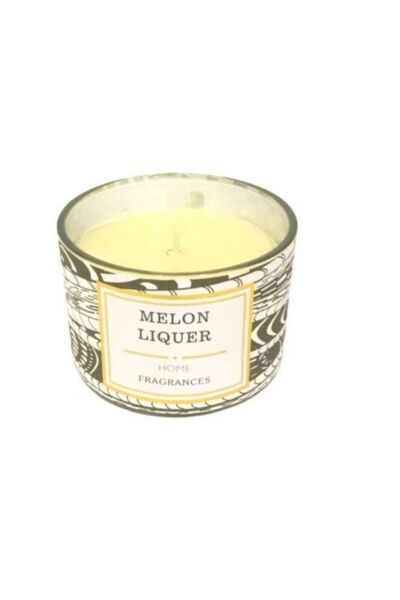 Generic Candle Jar Melon Liquer Multicolor Wax Jar Set Of 1