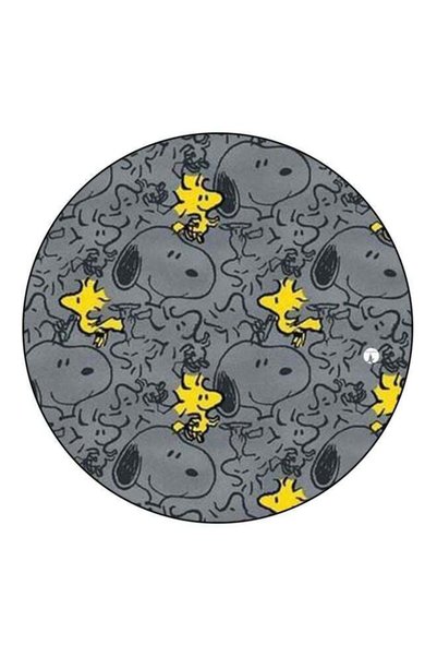 Generic Cartoon Printed Fridge Magnet Grey/Yellow 5.5cm