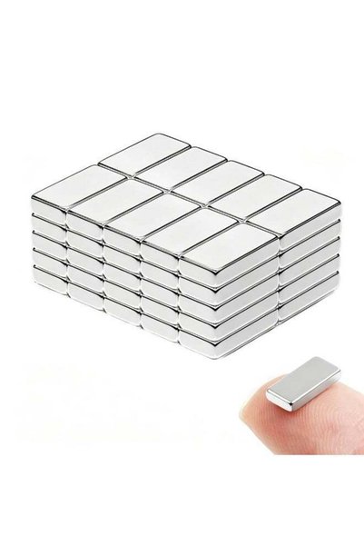 Generic 50 Pack Magnets, 10x5x2mm, Neodymium Magnets for Refrigerator, DIY, C...