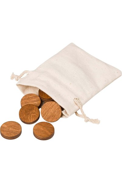 Generic Wooden Magnets, Ideal for Office, Kitchen & Refrigerator, Round Woode...