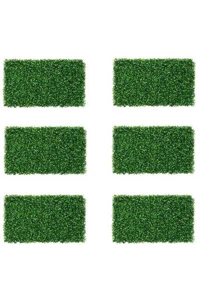 Generic 40x60cm 6pcs Artificial Plants Eucalyptus Leaves Flowers Wall Grass F...