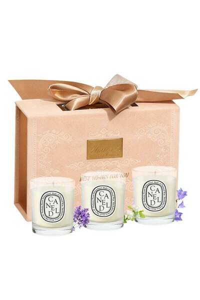 Generic Scented Candles Gift Set High-end Gift Box,3 Pack Aromatherapy Candle...