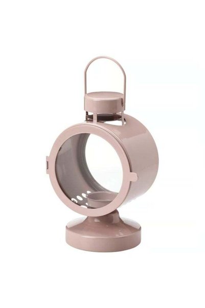 Generic Lantern for Tealight, In/Outdoor, Pale Pink, 21 cm