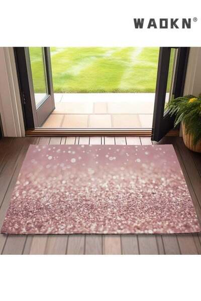 Generic Rose Gold Glitter Door Mats Outdoor Entrance,outdoor doormat ,Waterpr...