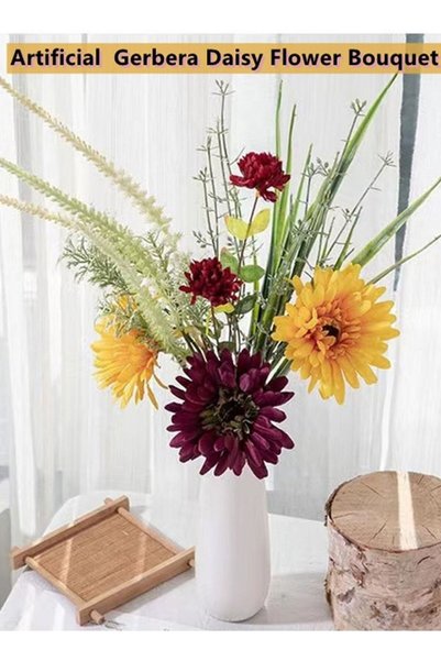 Generic 2-Bunch Artificial Decorative Flowers Wedding Home Decoration Multico...