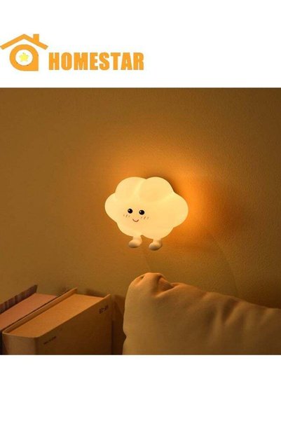 Generic Kids Night Light, Cloud Lamp, Wall Lamp, LED Squishy Glow Soft, Porta...