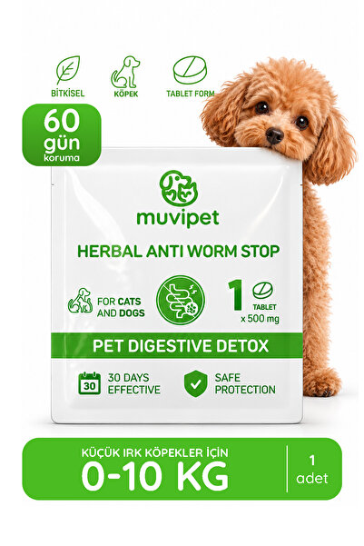 İç Dış 0-10 Kg Köpek Bitkisel Parazit Koruma Tableti S.T.T.:05/2028