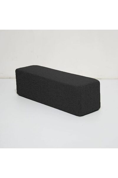Generic Removable Black Sofa Armrest Cushion, 150x15x20 cm, Gap Filler & Neck...