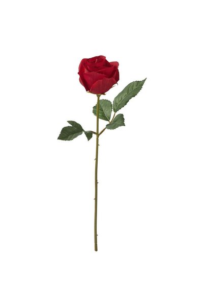 Generic Artificial Rose Stem, In/Outdoor, Red, 40 cm