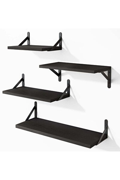 Generic Rustic Floating Wood Shelves for Wall Storage and Display in Bathroom...