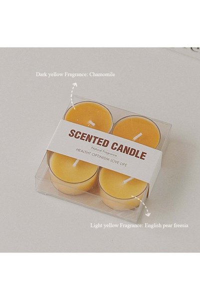 Generic Yellow Series Scented Candles - English Pear & Freesia/Chamomile Frag...