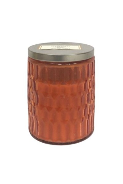 Generic Candle Jar Strawberry Multicolor Wax Cylindrical Jar Set Of 1