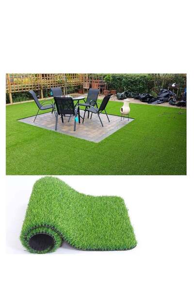 Generic FFD Artificial Grass Carpet Mat - Realistic & Thick Turf Lawn Rug, 2x...