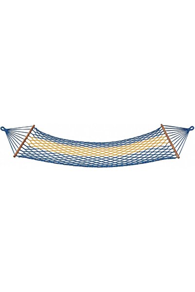 Generic Premium Outdoor Spreader Bar Hammock - 300cm Handwoven Rope Net Swing...